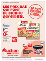 Les prix bas qui font du bien au quotidien chez Auchan Valable du 01 au 12 juillet 2025