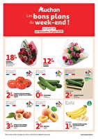 Les bons plans du week-end dans votre hyper ! des magasins Auchan Valable du 26 au 29 juin 2025