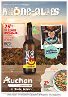 Saveurs de nos régions lyonnais supermarché est des magasins Auchan Valable du 24 juin au 06 juillet 2025