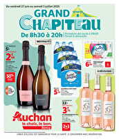 Grand chapiteau sur le parking chez Auchan Valable du 27 juin au 05 juillet 2025