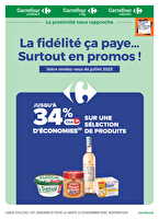 La fidélité ça paye... surtout en promos ! chez Carrefour City Valable du 01 au 31 juillet 2025
