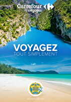 Voyagez tout simplement des magasins Carrefour Contact Valable du 25 mars au 30 juin 2025