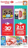2+1 offert chez Carrefour market Valable du 24 juin au 06 juillet 2025