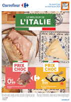 Le meilleur de l’italie chez Carrefour Valable du 03 au 16 juin 2025