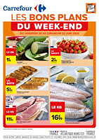 Les bons plans du week-end chez Carrefour Valable du 20 au 22 juin 2025