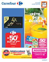 Fête des écoles des magasins Carrefour Valable du 10 au 23 juin 2025