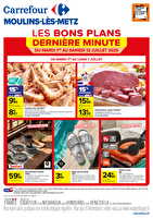 Carrefour moulin les metz - les bons plans derniere minute du 1er au 12 juillet 2025 chez Carrefour Valable du 01 au 12 juillet 2025