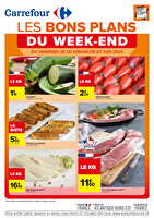 Les bons plans du week-end chez Carrefour Valable du 20 au 22 juin 2025