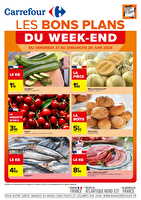 Les bons plans du week-end chez Carrefour Valable du 27 au 29 juin 2025