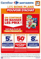 Baisse des prix dans votre magasin ! des magasins Carrefour Valable du 10 au 15 juin 2025