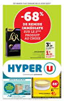 Le marché à prix bas ! des magasins Hyper U Valable du 03 au 15 juin 2025