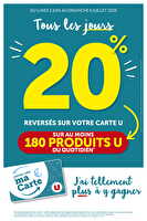 Ma sélection carte u juin des magasins Hyper U Valable du 02 juin au 06 juillet 2025