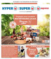Engagés pour soutenir nos partenaires locaux mayenne chez Hyper U Valable du 17 au 29 juin 2025