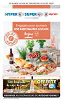 Engagés pour soutenir nos partenaires locaux anjou chez Hyper U Valable du 24 juin au 06 juillet 2025