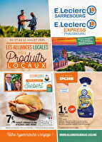 Alliances locales chez Leclerc Valable du 01 au 12 juillet 2025