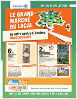Temps fort local digital  chez Leclerc Valable du 01 au 12 juillet 2025