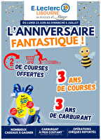 Catalogue anniversaire 2025 chez Leclerc Valable du 23 juin au 06 juillet 2025