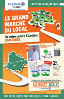 Alliances locales chez Leclerc Valable du 01 au 12 juillet 2025
