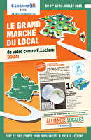 Alliances locales chez Leclerc Valable du 01 au 12 juillet 2025