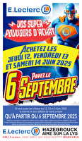 Tract mag 09 au 15 juin des magasins Leclerc Valable du 09 au 15 juin 2025