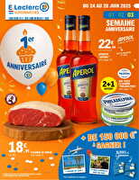 25m226c07lu chez Leclerc Valable du 24 au 28 juin 2025