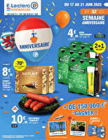 25m225c07lu des magasins Leclerc Valable du 17 au 21 juin 2025