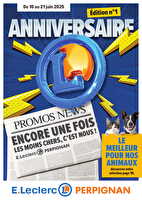 Anniversaire magasin 1 chez Leclerc Valable du 10 au 21 juin 2025