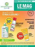 Magazine eté chez Leclerc Valable du 01 au 26 juillet 2025