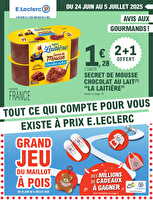 Depenser moins 13 chez Leclerc Valable du 24 juin au 05 juillet 2025