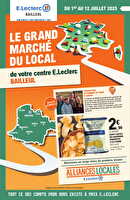 Alliances locales chez Leclerc Valable du 01 au 12 juillet 2025