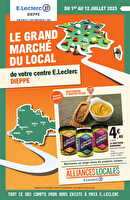 Alliances locales chez Leclerc Valable du 01 au 12 juillet 2025