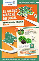 Alliances locales chez Leclerc Valable du 01 au 12 juillet 2025