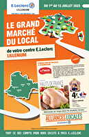 Alliances locales chez Leclerc Valable du 01 au 12 juillet 2025