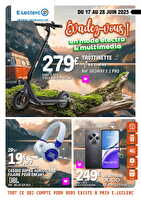 Prospectus vacances estivales chez Leclerc Valable du 17 au 28 juin 2025