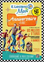 Anniversaire 9 ans chez Leclerc Valable du 24 juin au 06 juillet 2025