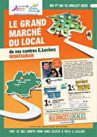 Grand marché du local  chez Leclerc Valable du 01 au 12 juillet 2025