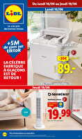 Les bonnes affaires de la semaine des magasins Lidl Valable du 16 au 19 juin 2025