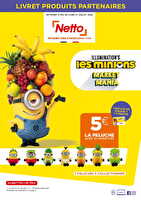 Jusqu’au 21 juillet retrouvez les minions des magasins Netto Valable du 13 mai au 21 juillet 2025