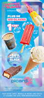 Le festival des glaces chez Picard Valable du 30 juin au 27 juillet 2025