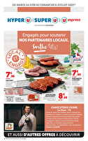 Engagés pour soutenir nos partenaires locaux sarthe chez Super U Valable du 24 juin au 06 juillet 2025