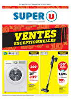 Ventes exceptionnelles des magasins Super U Valable du 17 au 29 juin 2025