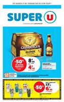 Les prix bas de la semaine chez Super U Valable du 17 au 29 juin 2025