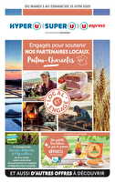 Engagés pour soutenir nos partenaires locaux poitou charentes chez U express Valable du 03 au 15 juin 2025